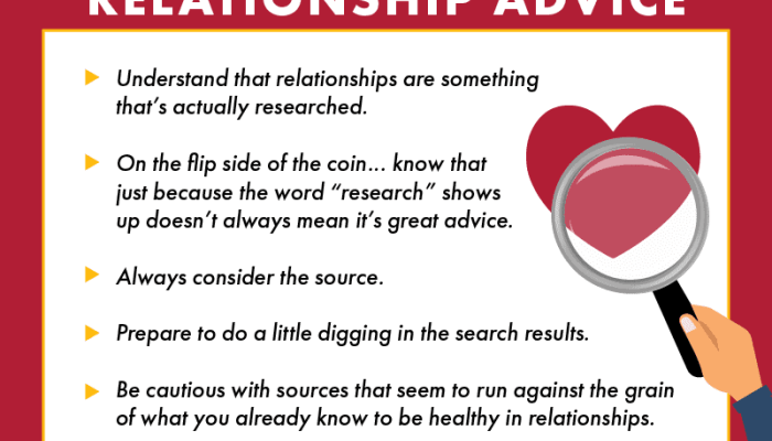 Relationship advice