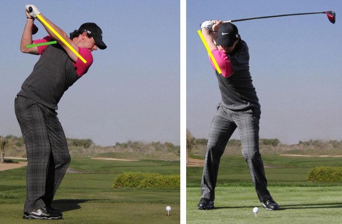 Golf swing tips